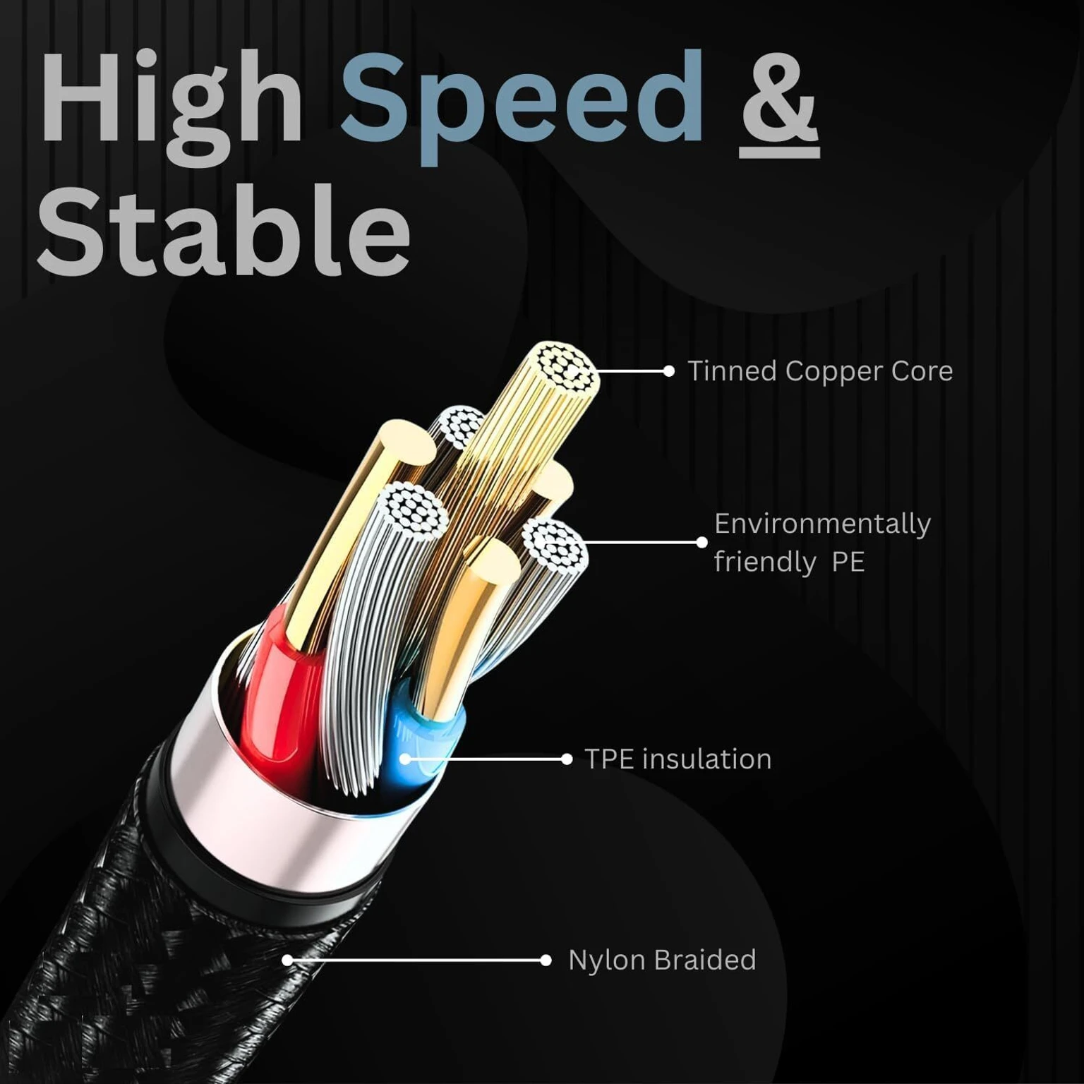 CYBRINOTECH Gaffar Gadgets 3-in-1 Cable - Image 3